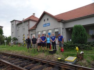 Začiatok trasy v Slanci