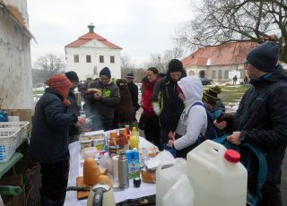 Burza priamo na ulici