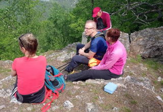 Niektorí zostali odpočívať trochu vyššie