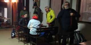 Klasifikátor Rado s inštruktorom Viktorom vyhodnocujú trasu