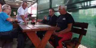 Ako prvé stretko s P. Necelom, zakladateľom