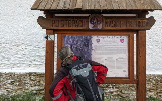 Tu začína náučný chodník