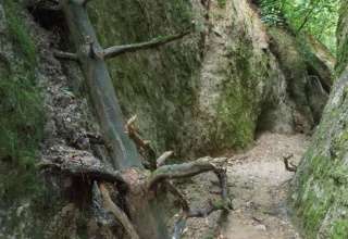 Začiatok Tufového kaňonu je priechodný