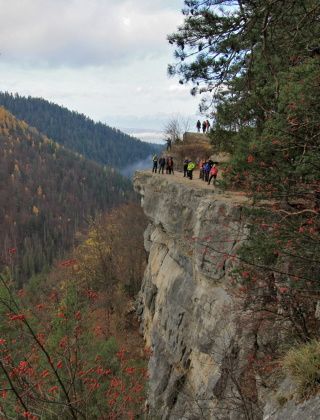 Keďže poniektorí ešte neboli na Tomášovskom výhľade, tak sme ho navštívili