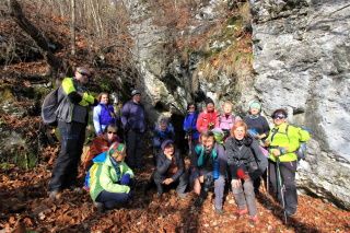 Navštevujeme skalný podchod - 'dufart'