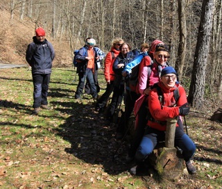 Vláčik prichádza na chatu Hlinné