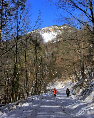 Kurtova skala odspodu z východného pohľadu