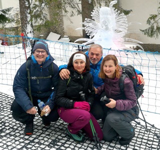 Ľadové sochy na Hrebienku