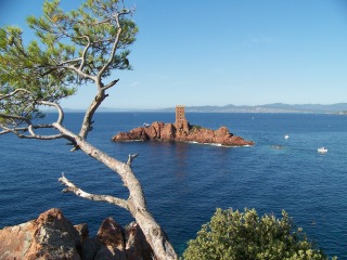 Výhľad z Le Dramont