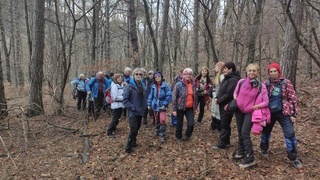 Začiatok stúpania na NCH Lemešanska špacirka