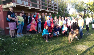 Zastavenie u Dagmarky na záhrade