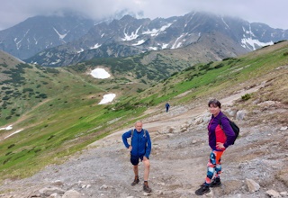 Zostup ku Kopskému sedlu