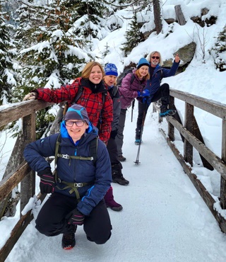 Prechod okolo Obrovského vodopádu