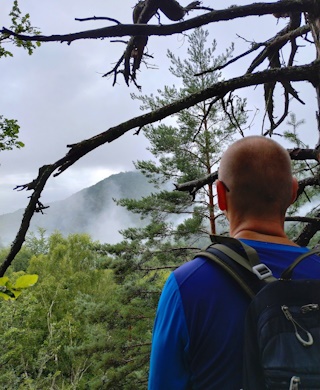 Pohľad z Čučoriedkovej skaly