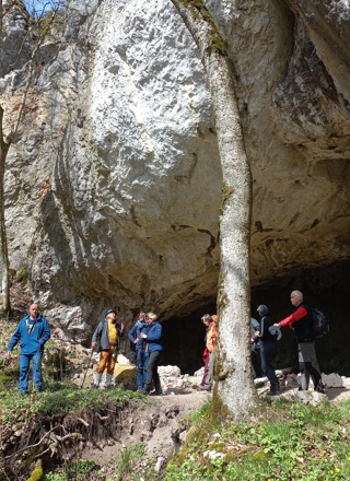 Skalné bralo nad Maštaľnou jaskyňou