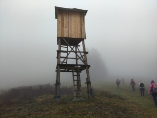 V hustej hmle v lokalite Lazy