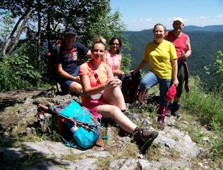 Najkrajšia odmena  - výhľad z Havranej skaly