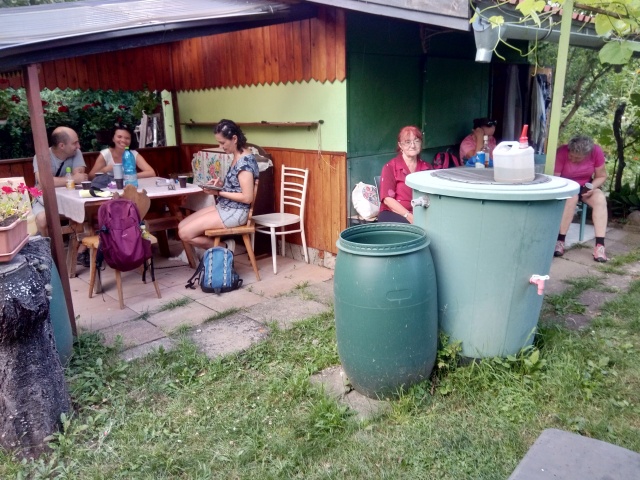 Na záver posedenie u Jožka