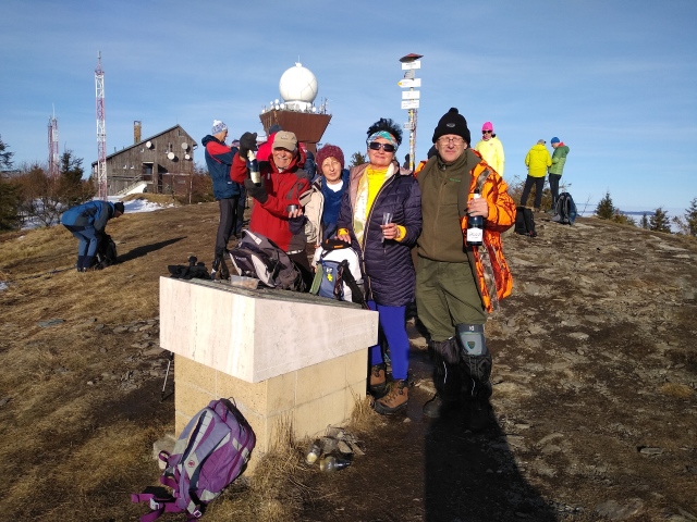 Výstup našich členov na Silvestrovskú Kojšovku