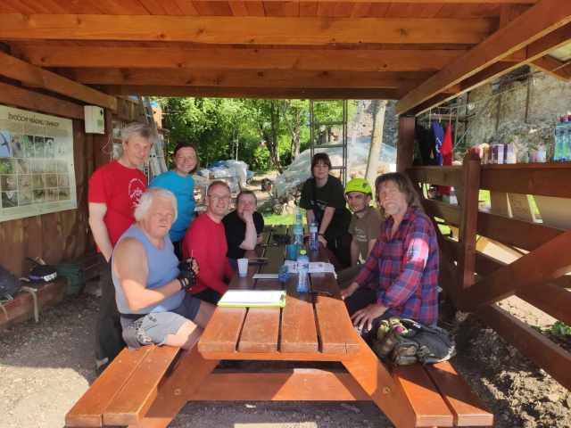 Záverom spoločné posedenie s o.z. Castrum Thorna