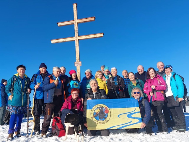 Vrcholový kríž na Chotárnej