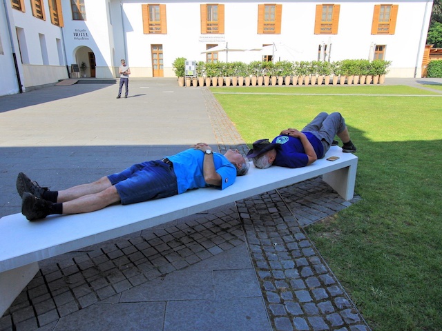 Odpočinok po teplom dni