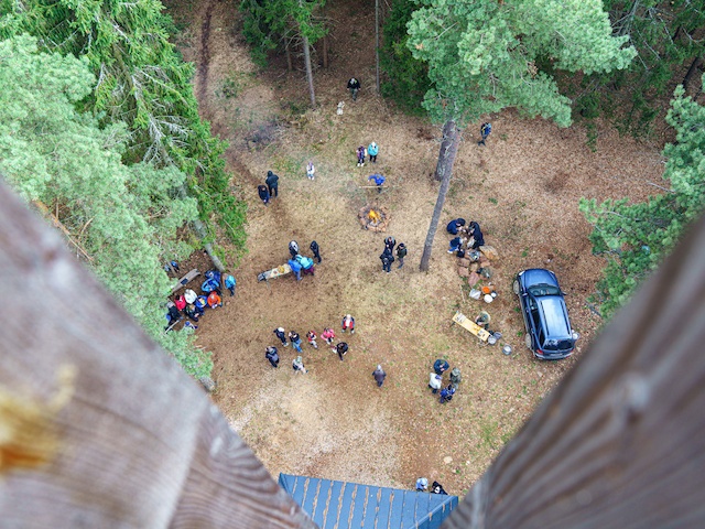 Pohľad z veže Green point