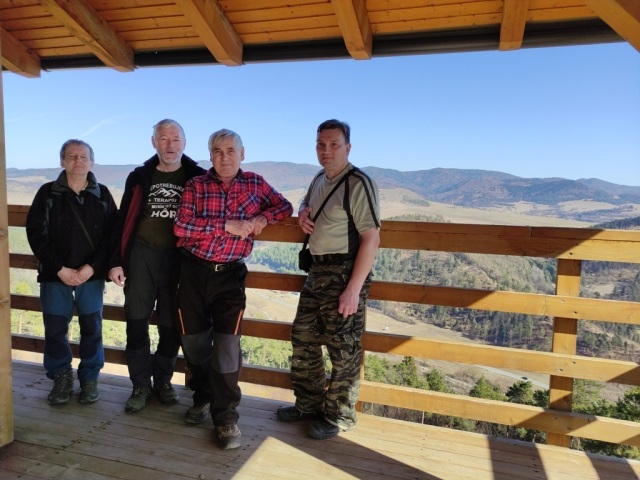 Na vyhliadkovej veži Balážka