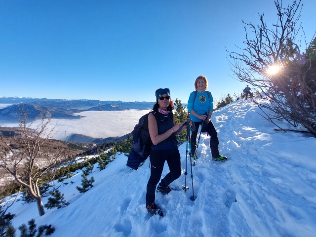 Slniečko hreje pri zostupe