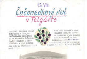 Čučoriedkový deň v Telgárte