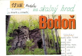 Na skalný hrad Bodoň