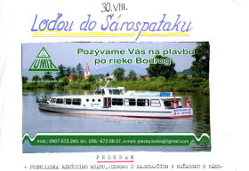 Loďou do Sárošpataku