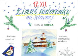 Zimné radovánky na Hlavnej