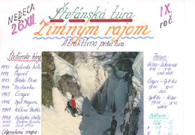 Štefánska túra Zimným rajom