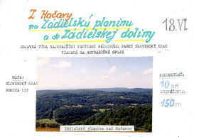 Z Hačavy na Zádielskú planinu a do doliny