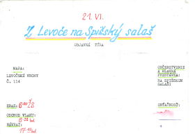 Z Levoče na Spišský salaš