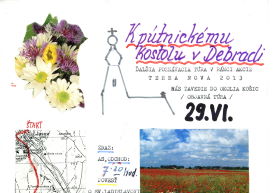 K pútnickému kostolu v Debradi