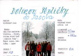 Dolinou Tepličky do Jasova