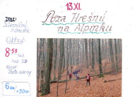Poza Hrešnú na Alpinku