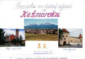 Vlakový zájazd do Kežmarku