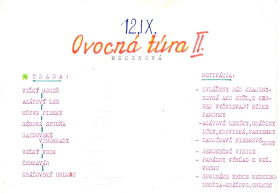 Ovocná túra hroznová