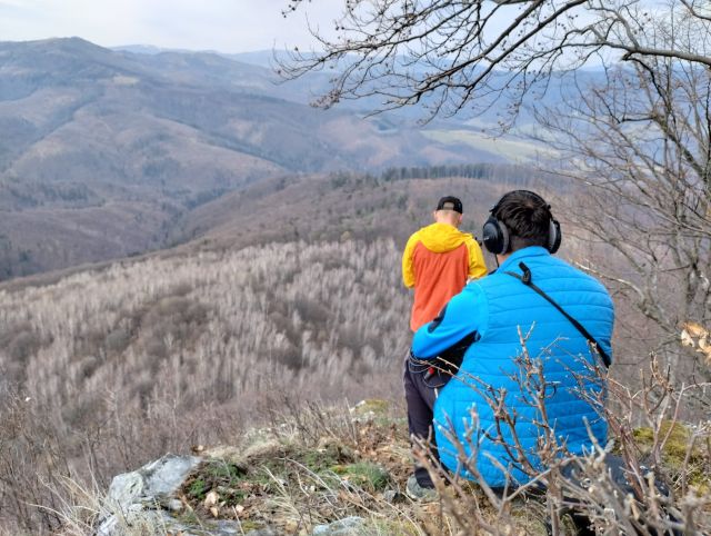 Televíkend 24.3.2023. Vyhliadka na Malom Jeleňom vrchu.